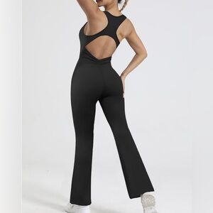 Black Sleeveless Jumpsuit